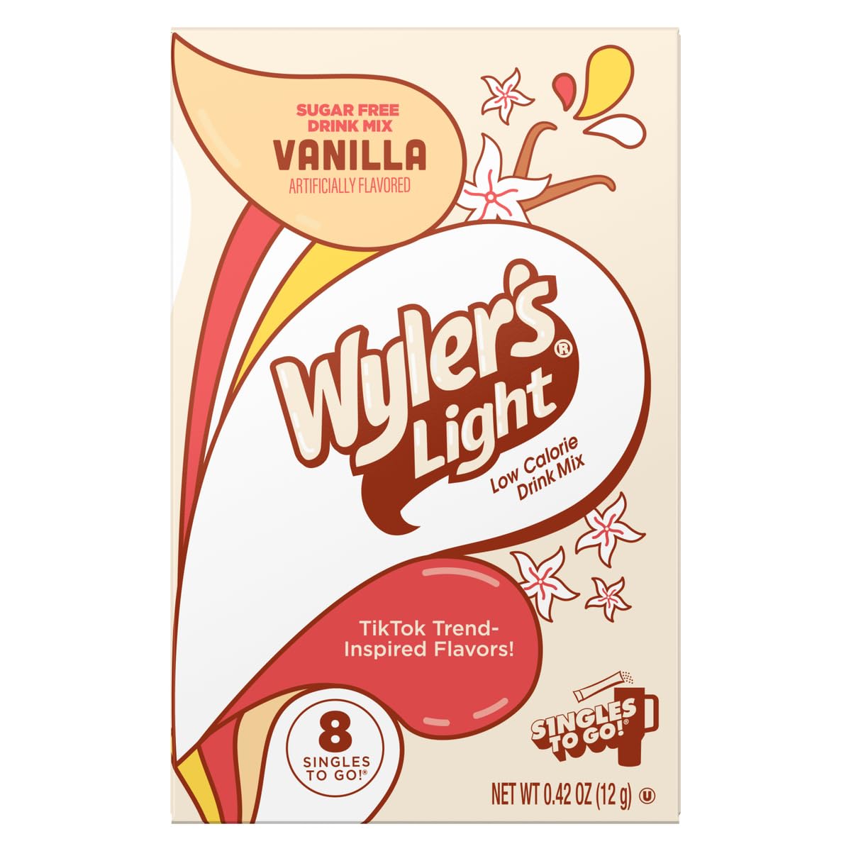 Pour Wyler's Light vanilla powder into water, shake for refreshing hydration.