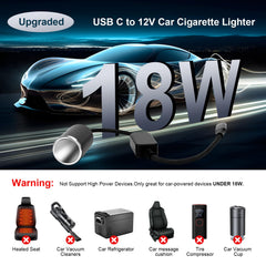 WYMECT cigarette lighter connector enables versatile in-car power.