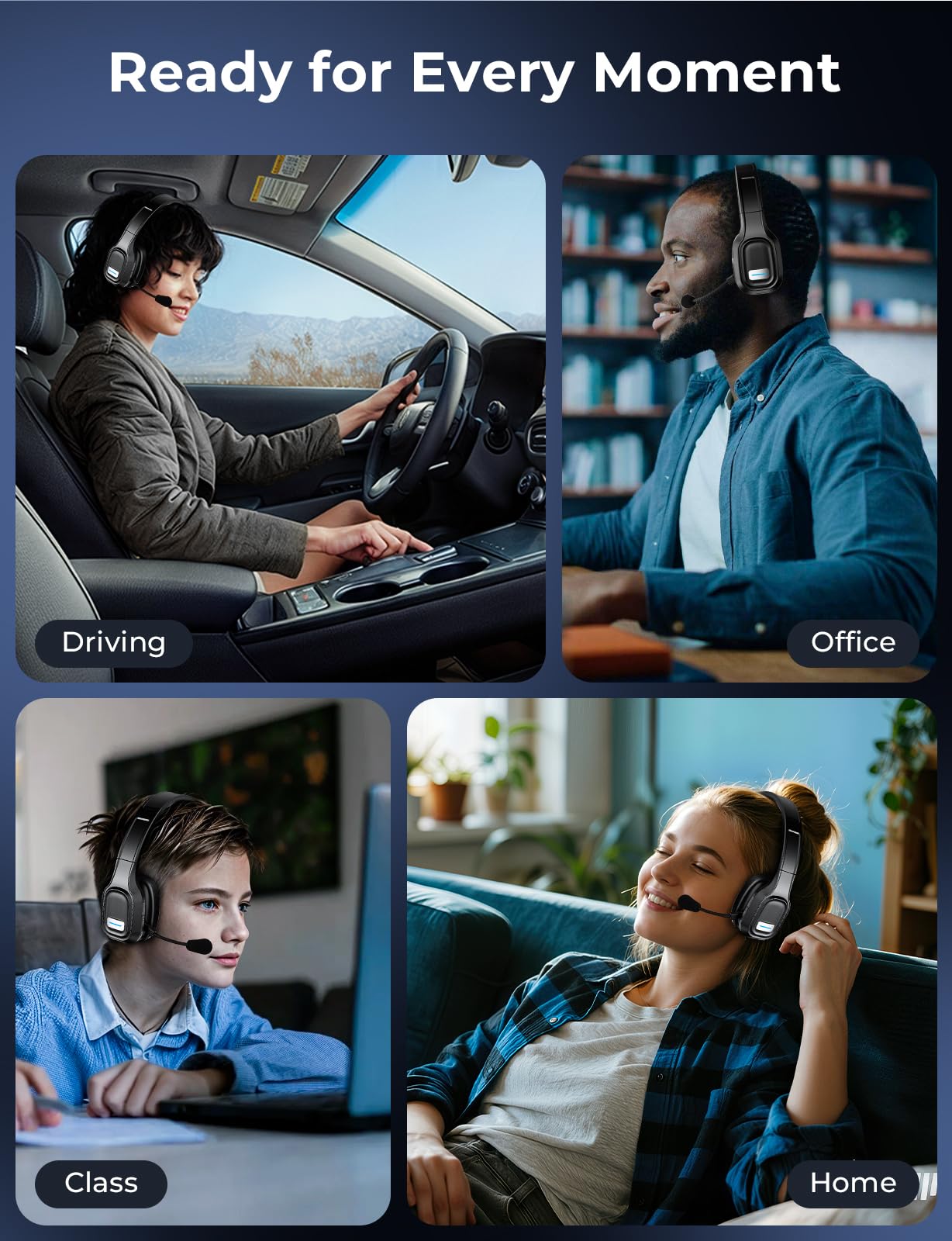 Wyness headset ideal for truckers and office use