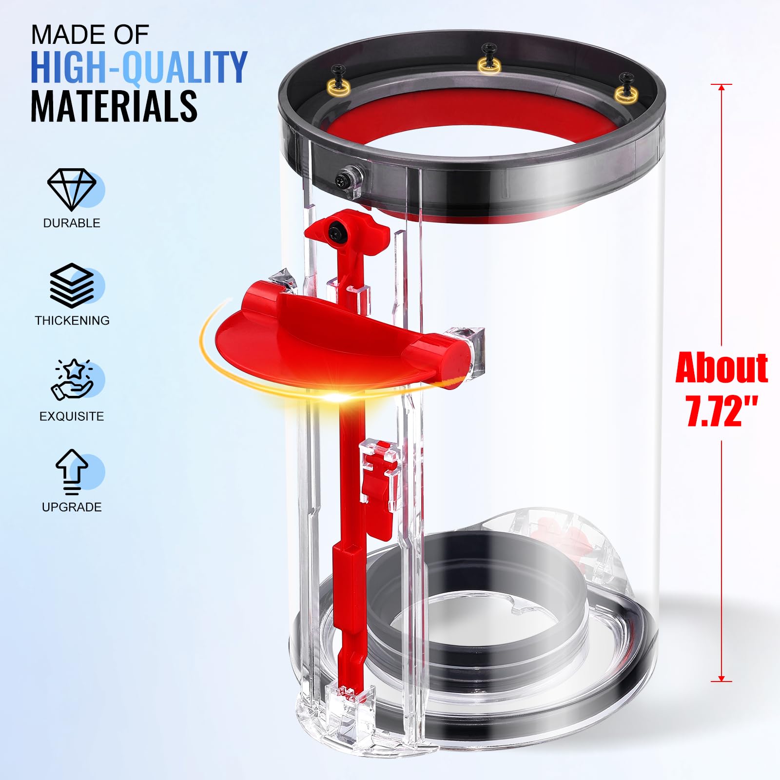 One-piece packaging ensures safe delivery and quick installation