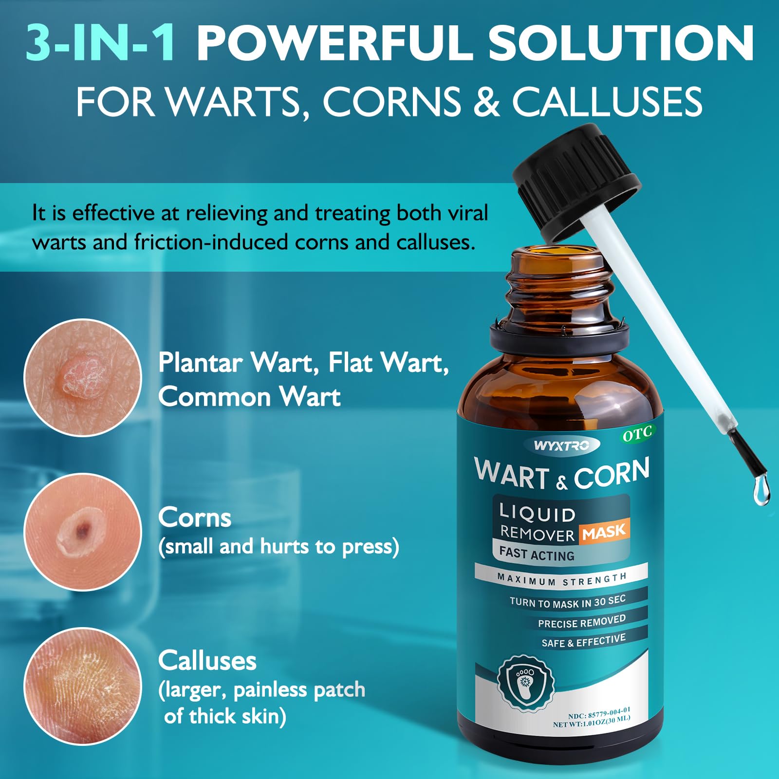 WYXTRO 30ml bottle shown for home use