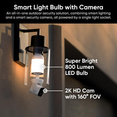 Wyze Bulb Cam and accessory bulb enabling motion-activated lighting