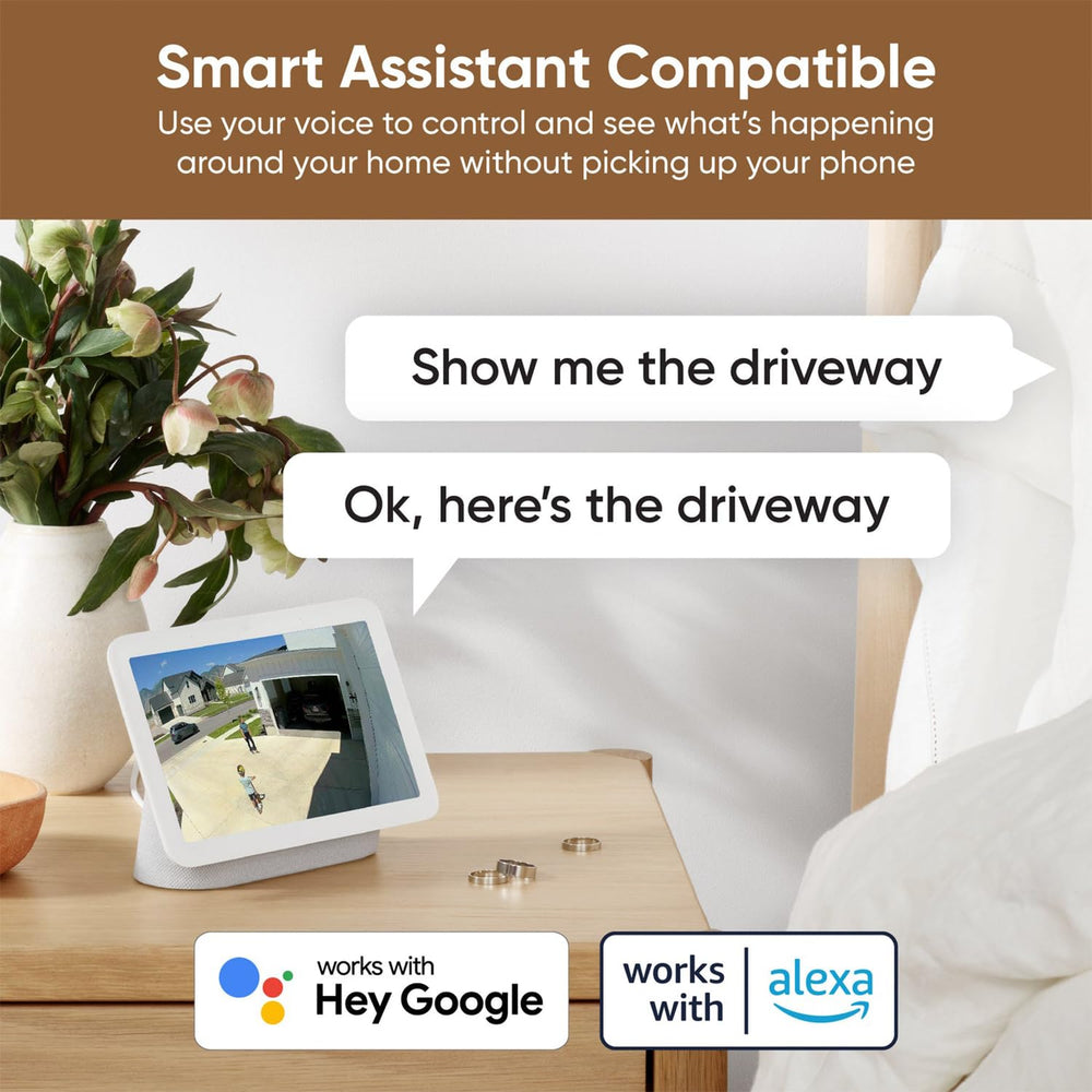 Wyze Cam v3 2 way audio enables real time communication with family