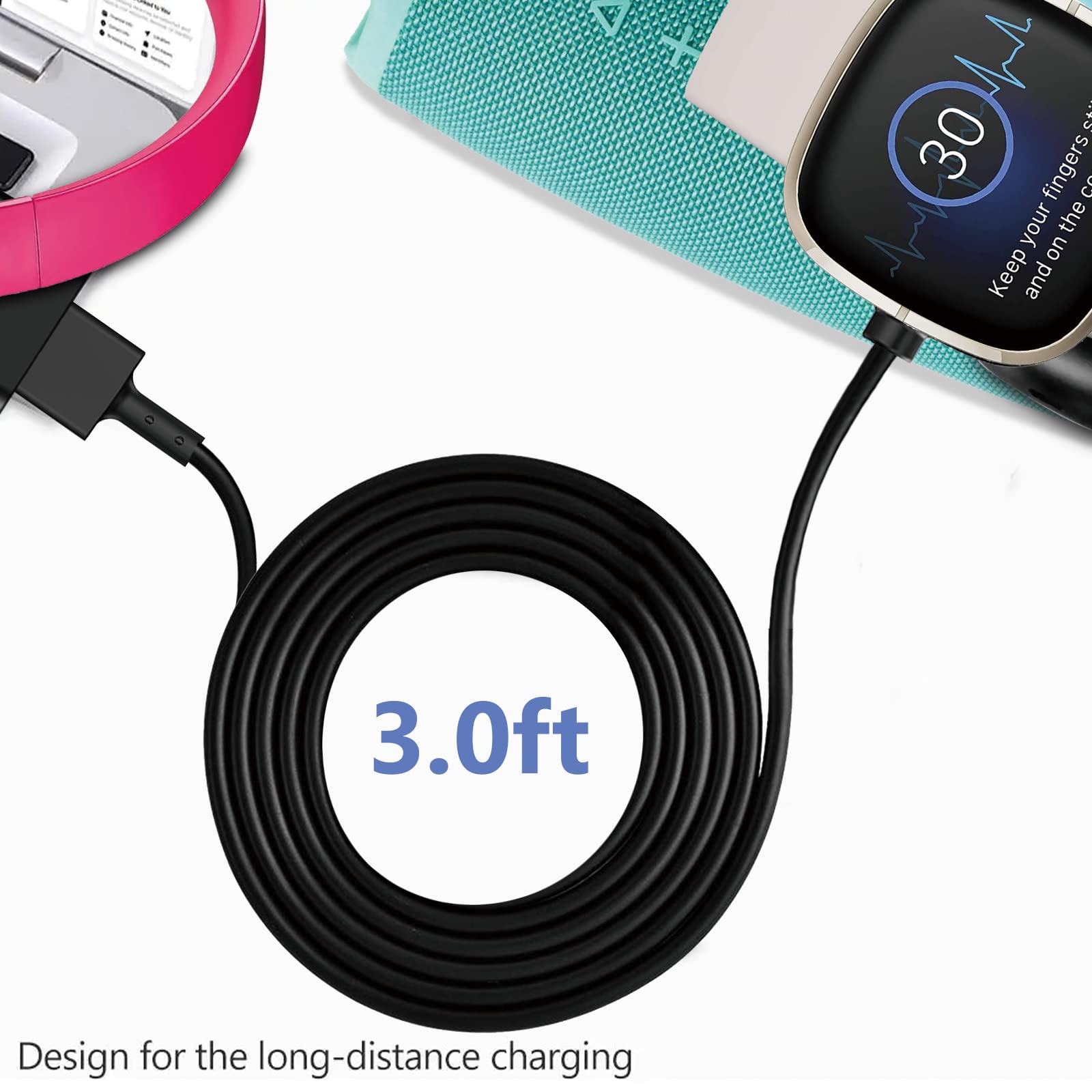 WZHENB safety-protected charger preserves smartwatch battery during daily use