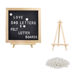 WZLL.SLSP felt letter board with 340 letters for customizable announcements and decor.