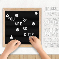 WZLL.SLSP wood frame 10x10 inch board adds rustic charm to any room.