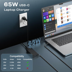 WZXHU charger ports on the side for easy multi-device charging