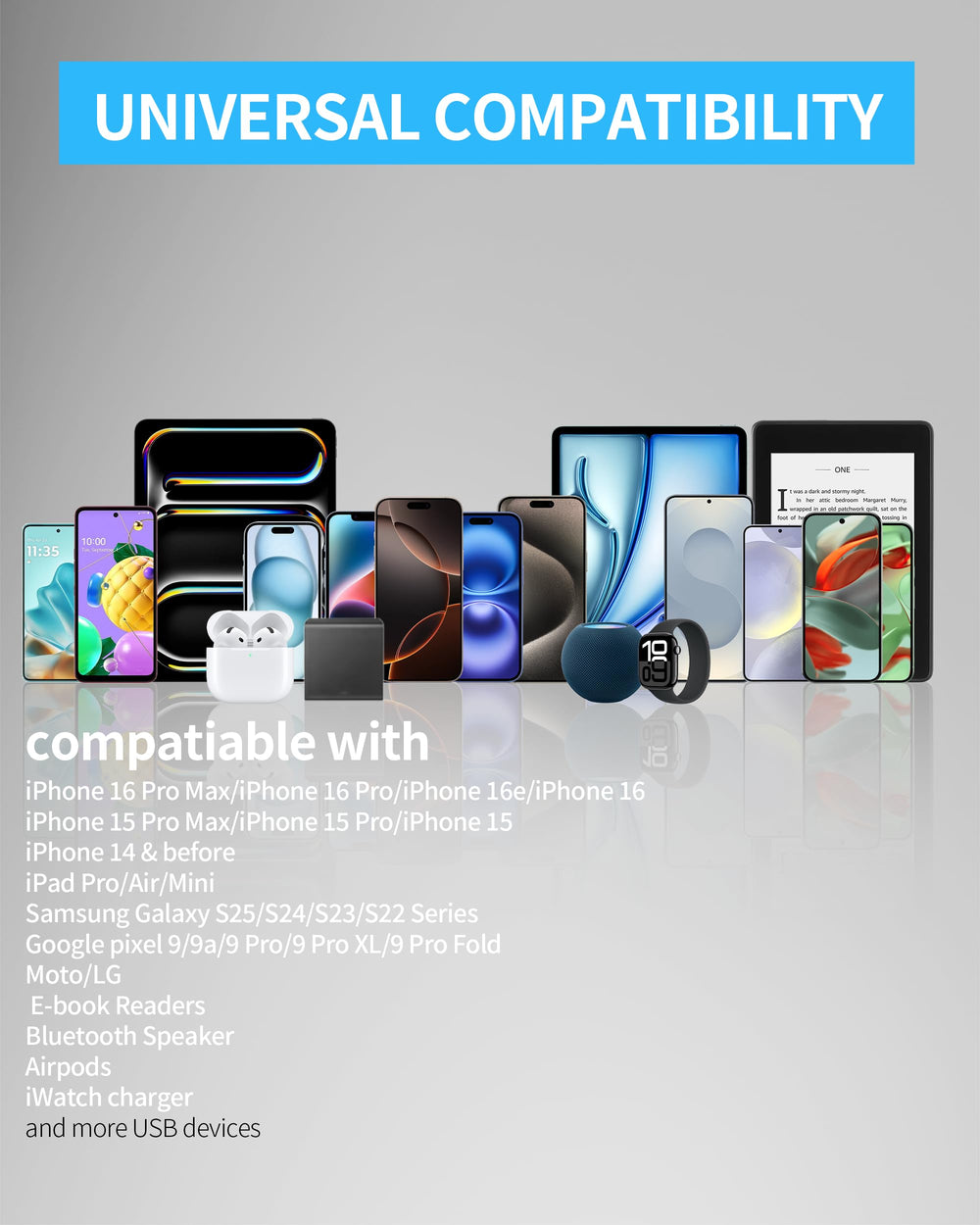 X-EDITION compatible devices illustration with iPhone and Android