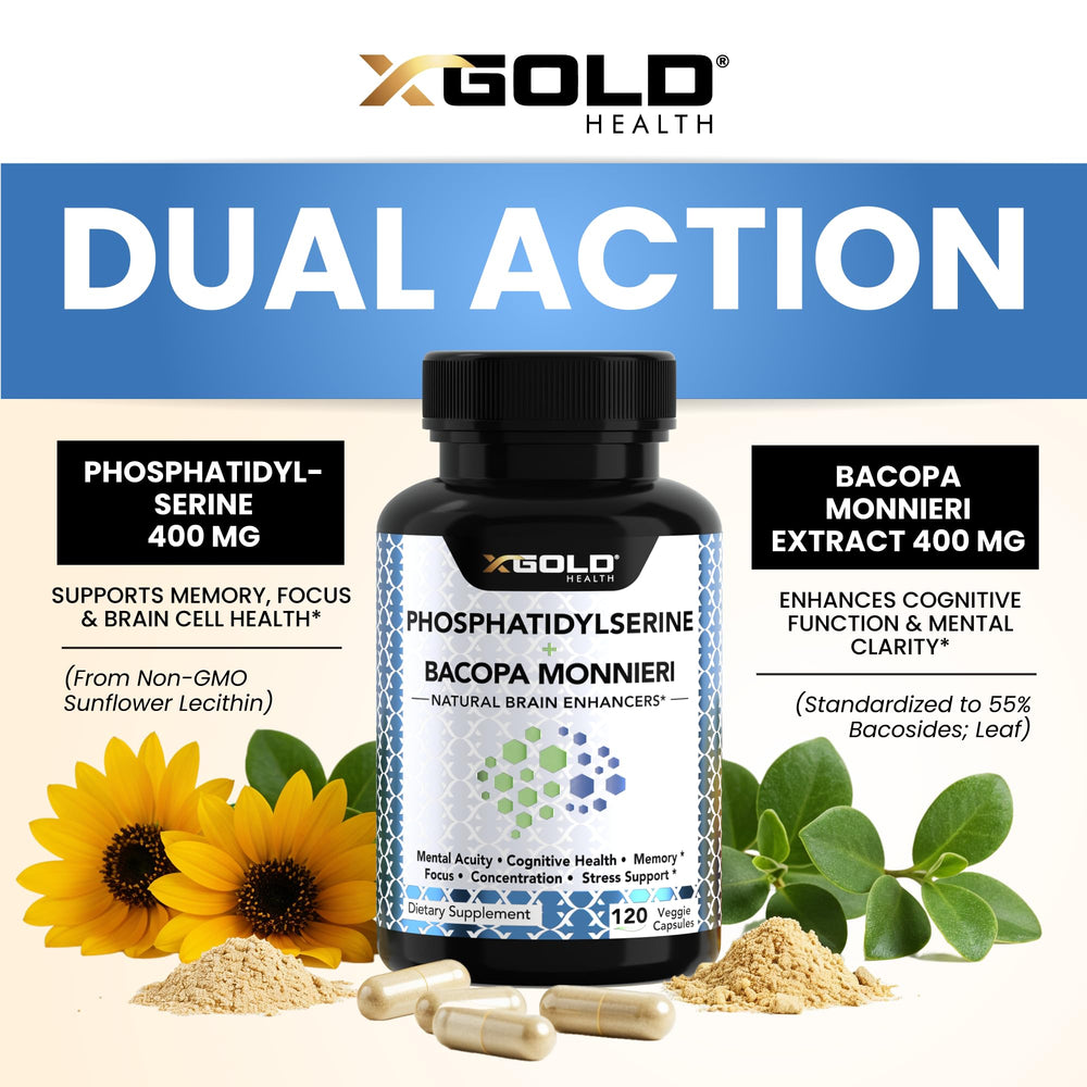 X Gold Health on a desk suggests easy daily integration into a focused work routine.