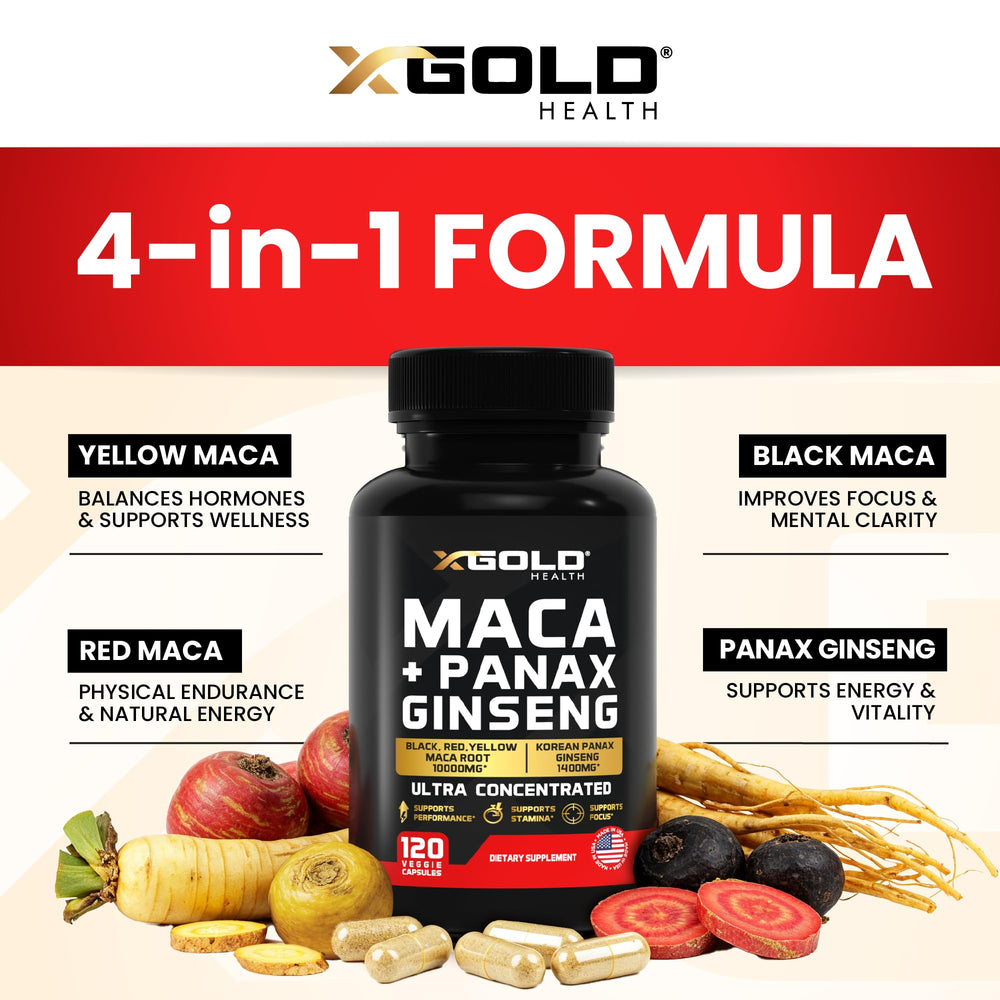 X Gold Health bottle being poured for easy daily use.