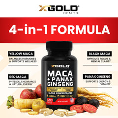 X Gold Health bottle being poured for easy daily use.