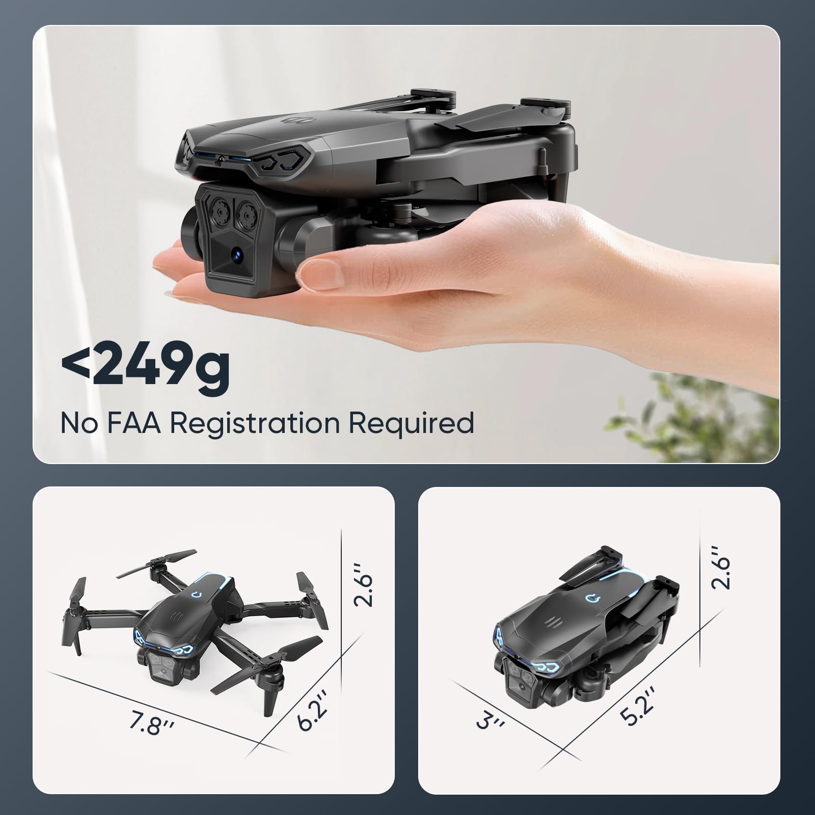 X-shop 360-degree flips add dynamic tricks for budding pilots.