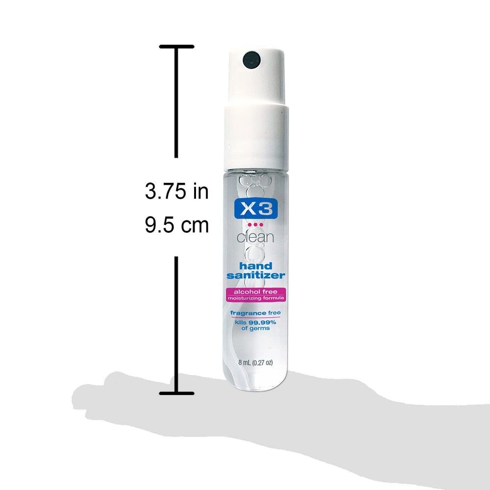 Close-up of twist-lock cap on X3 Clean bottle for leak-free travel