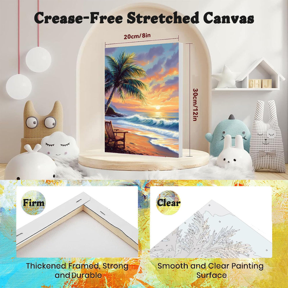 xackcme beach sea turtle design offers relaxing coloring for home decor.