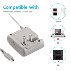 Xahpower DS Lite charger back view, showcasing compact build for travel.
