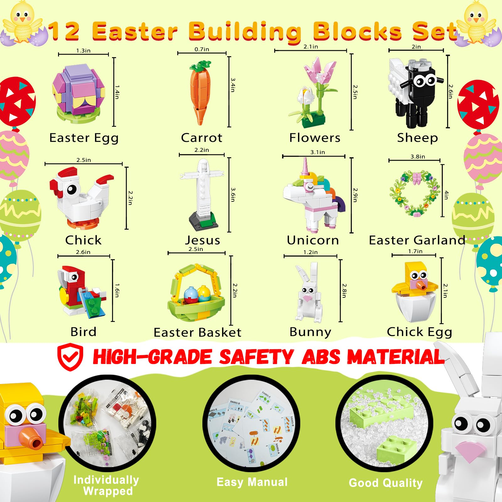 Xalvitra Easter rabbit 12-in-1 building set sparks creativity during celebrations