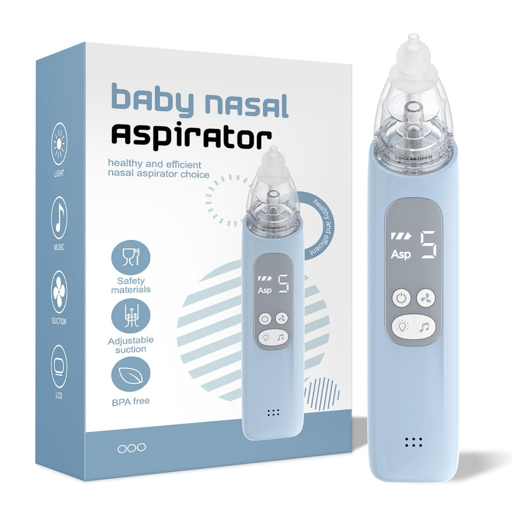 X-Bosak nasal aspirator delivers 5-level suction for gentle mucus removal