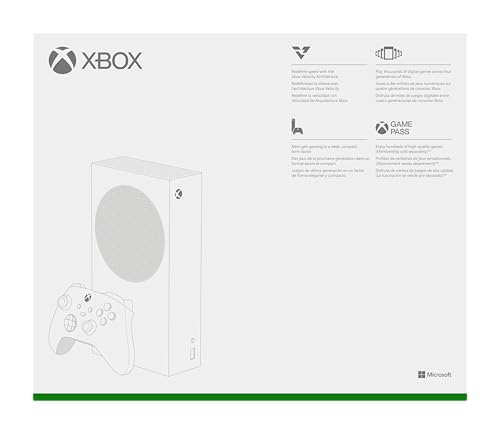 Xbox Series S backward compatibility with four generations and improved visuals.