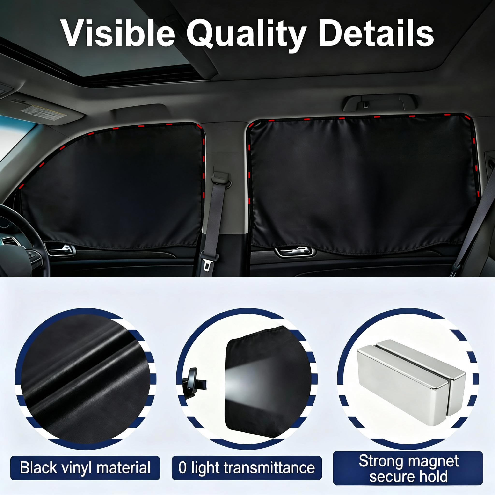 XCBYT universal fit diagram shows window dimensions for reference