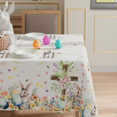XCHI fabric texture close-up showing durable, machine-washable material for everyday meals.
