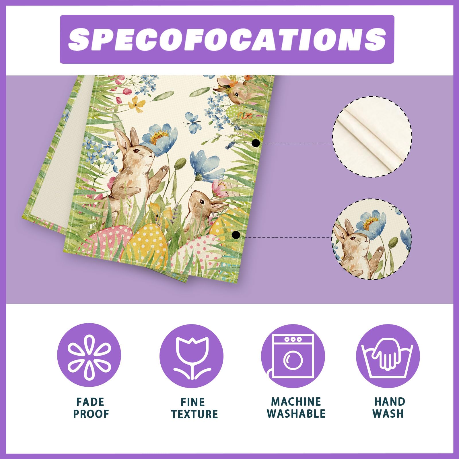 XCHI Watercolor Party Decor table runner enhances buffets and dining displays.