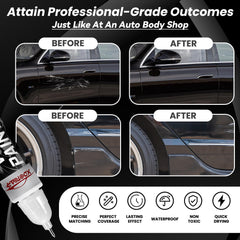 Xdotoar Pearl Black touch-up paint precision tip enables exact chip coverage.
