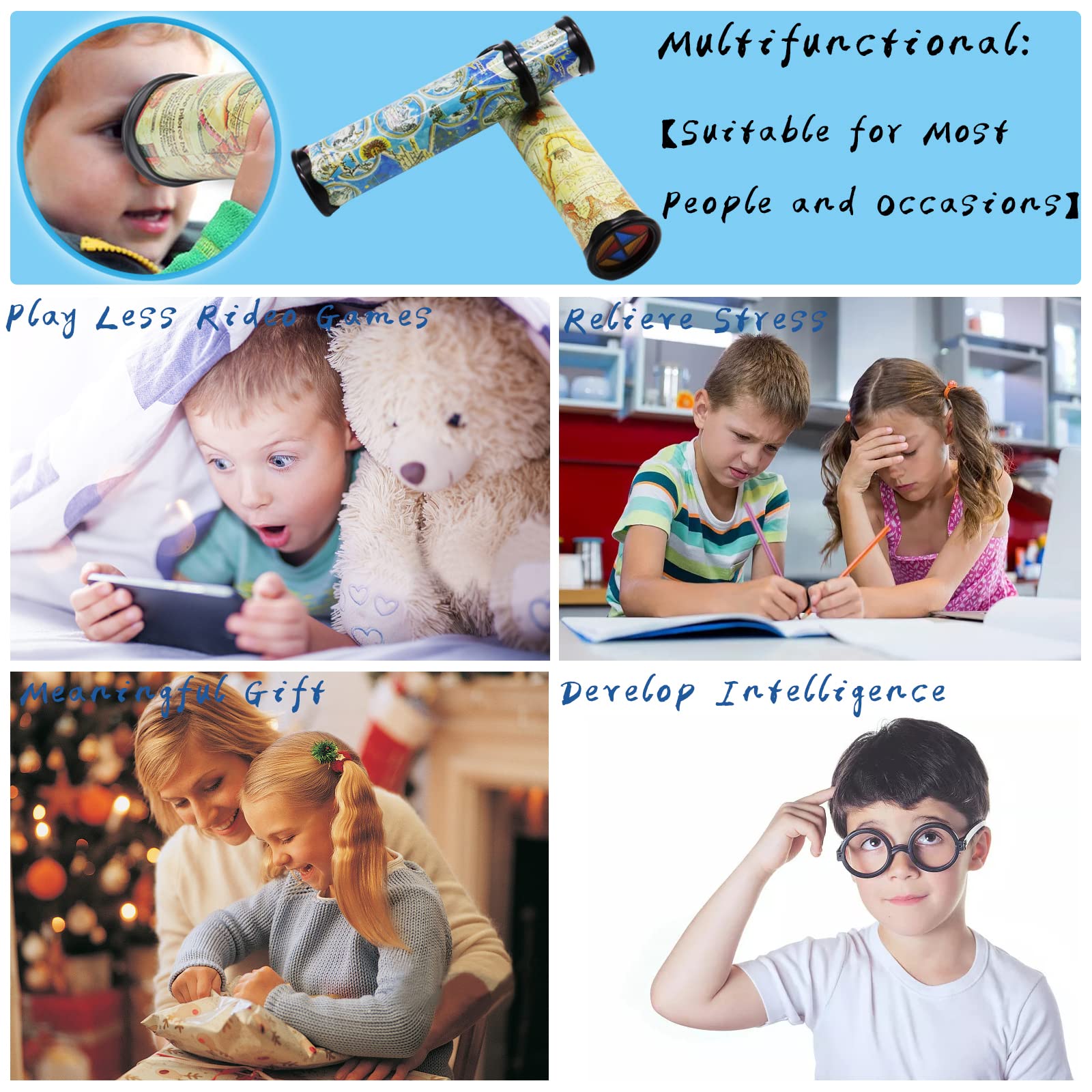 Xeehwb educational kaleidoscope supports curiosity and creative exploration