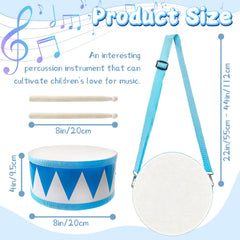 Xeehwb Kids Drum Set adjustable strap for comfy play sessions