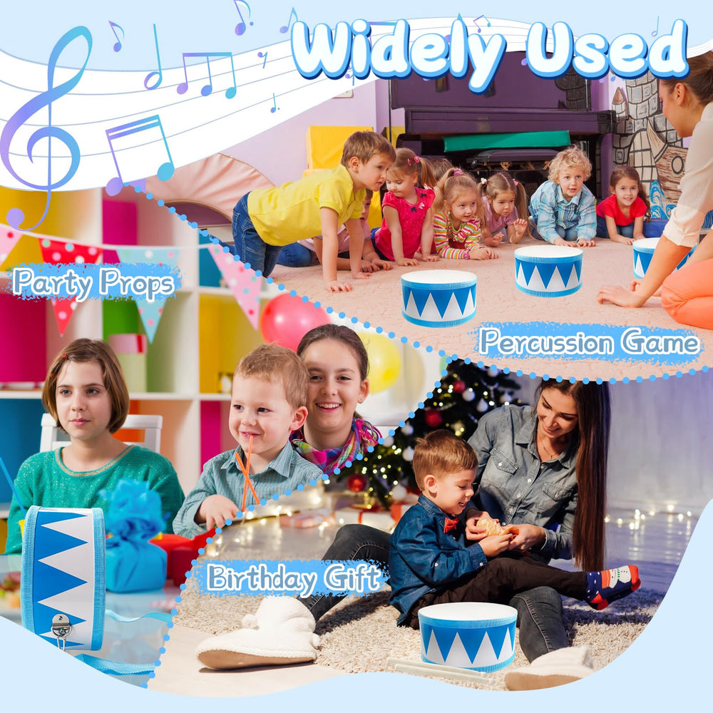 Xeehwb Kids Drum Set no sharp edges ensures safe play