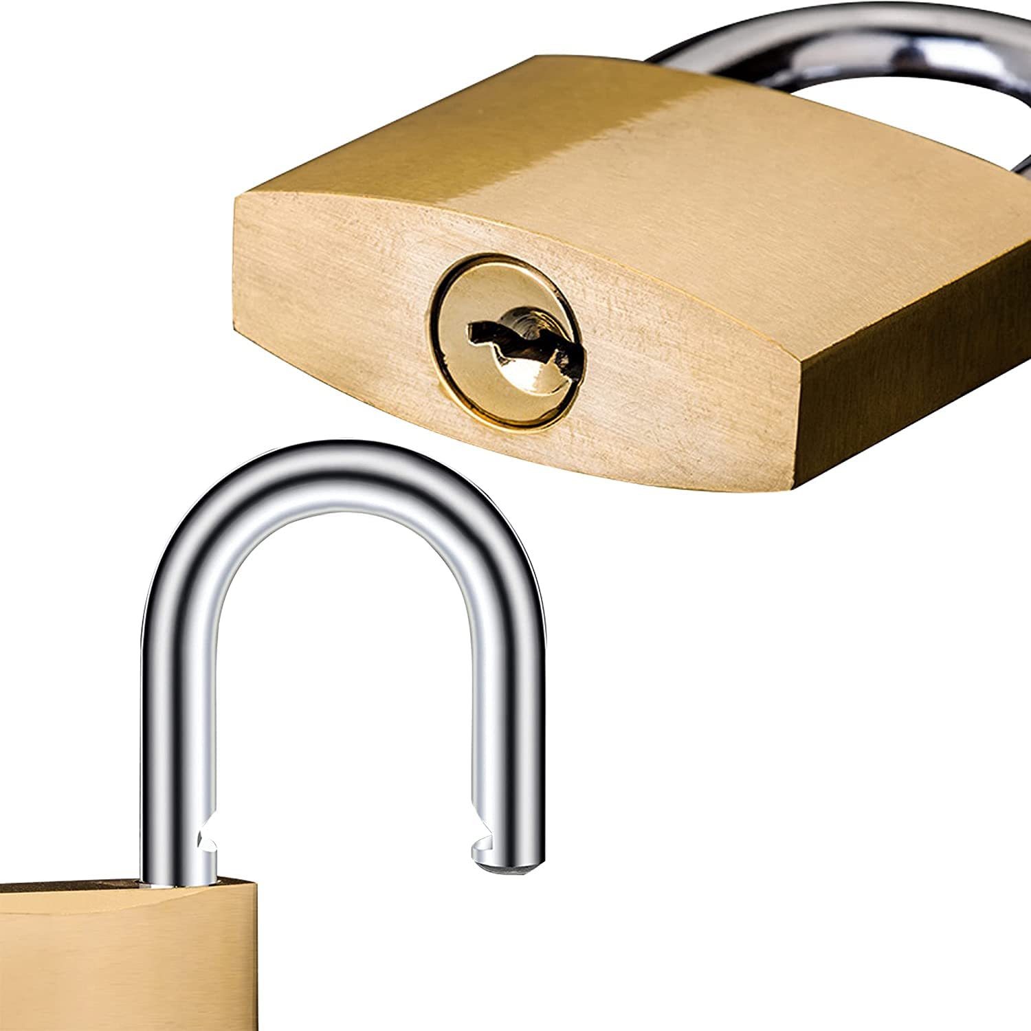 XFJSAK hardened alloy padlock for indoor or outdoor use