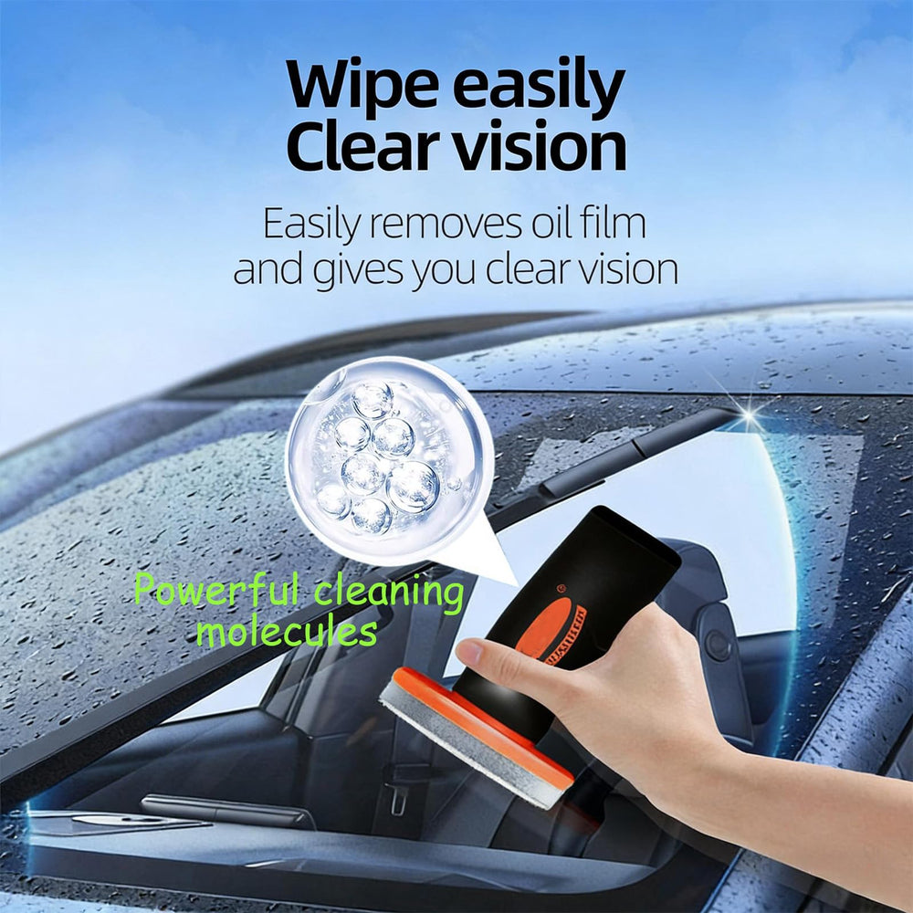 XFYVIKR Glass Guard brush head for deep cleaning of oil film.