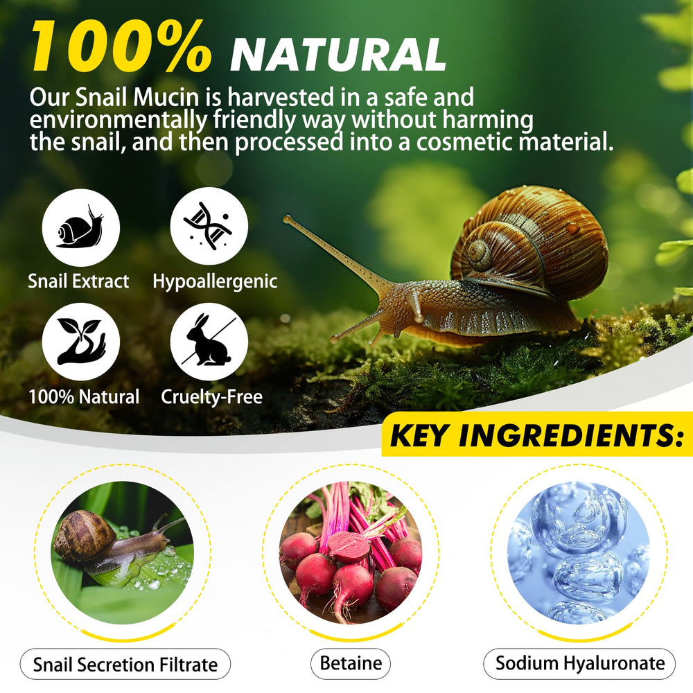 xiamofuzhou snail mucin 92 percent cream jar open—daily repair readiness