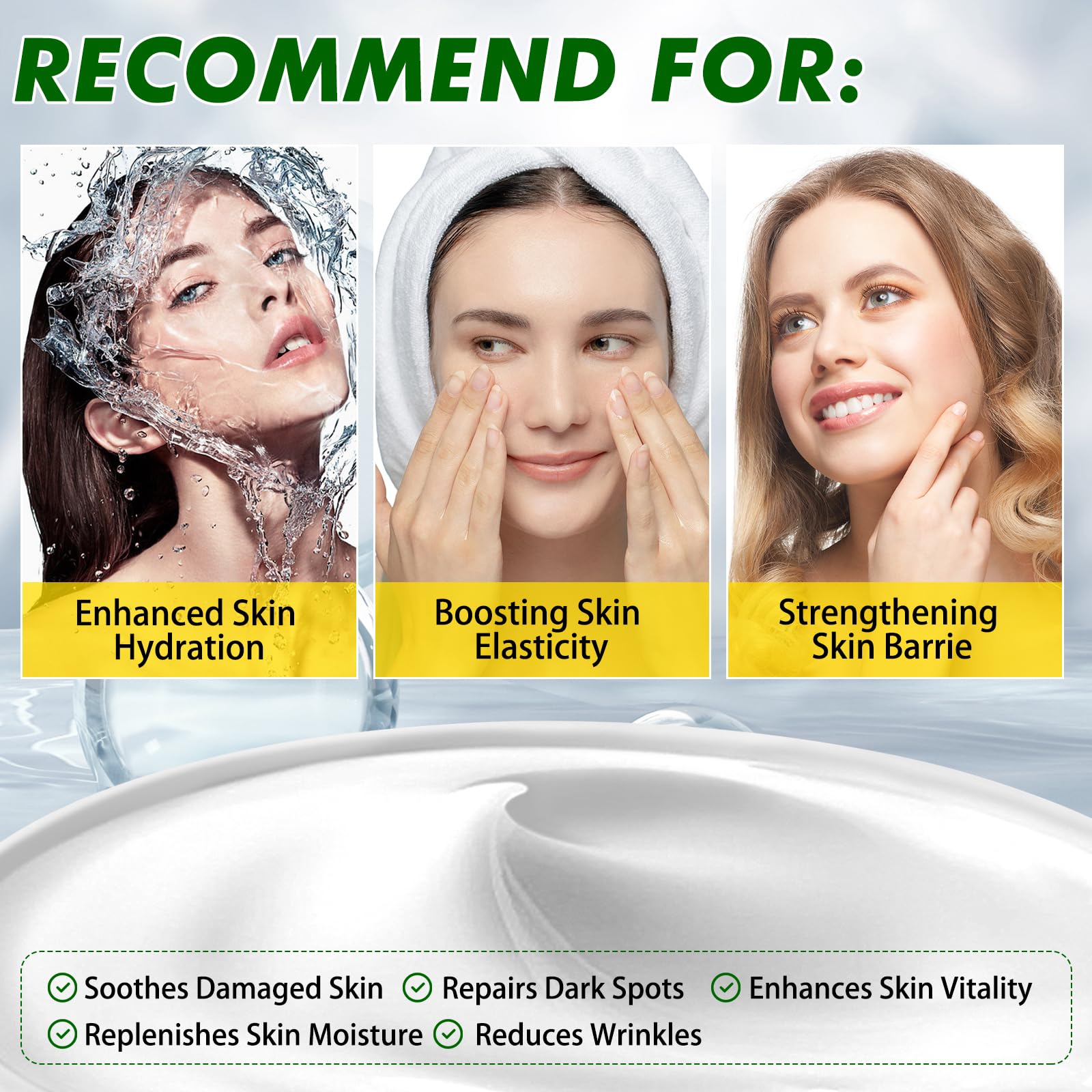 xiamofuzhou snail mucin 92 percent cream usage—daily hydration routine