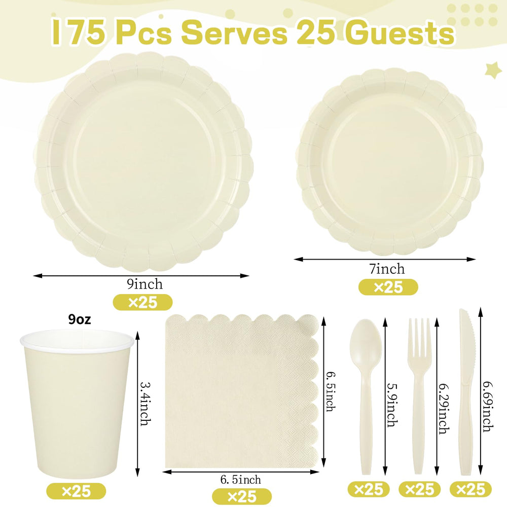 Xiangqu 7-inch dessert plates to showcase sweet bites at celebrations.