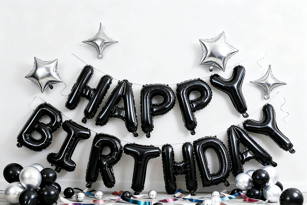 Xiangsushijie 10-inch five-point star balloon adds shimmering accents