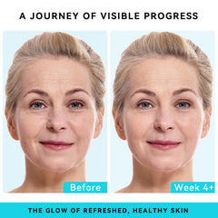 Close-up of creamy texture highlighting rich hydration for mature skin.