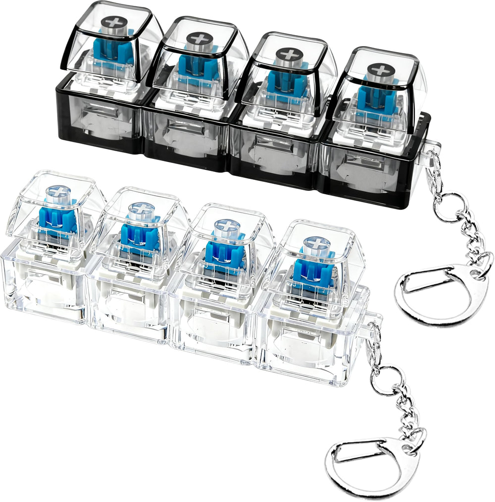 XiawaLangzhuo 2-pack keyboard fidget toy on desk for focus and stress relief