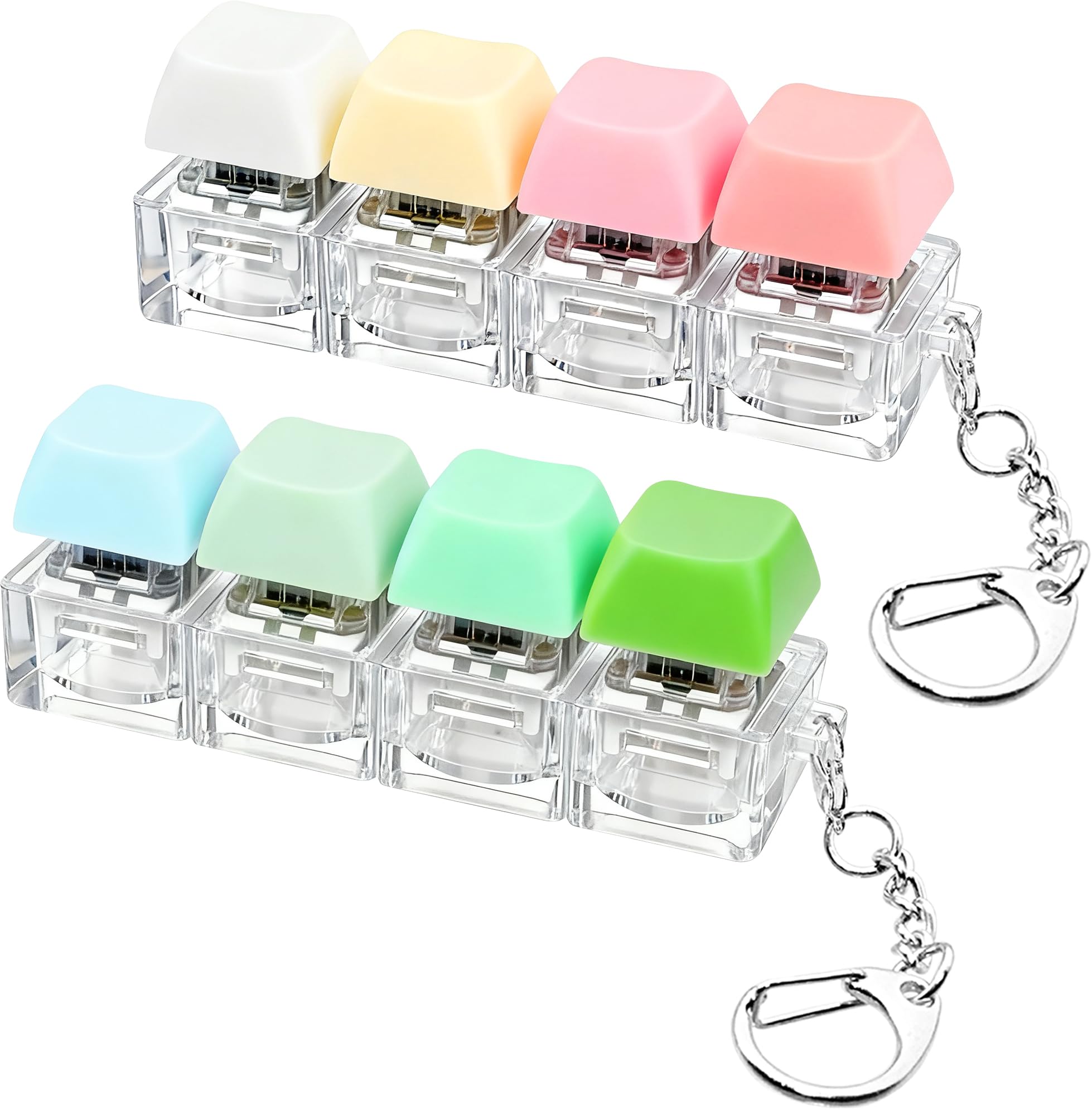 XiawaLangzhuo keyboard fidget pink for focus and calm