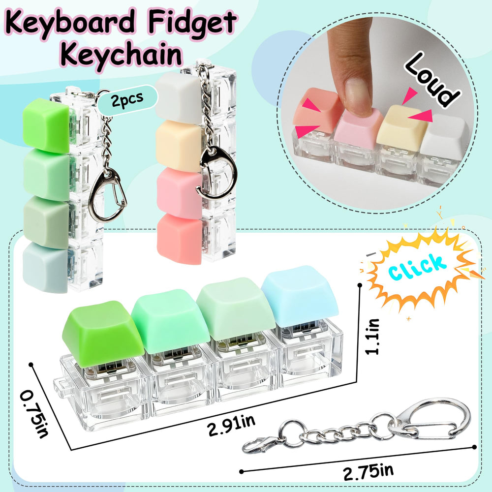 XiawaLangzhuo keyboard fidget yellow for quick relief