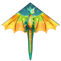 Xida Dragon Kite features simple assembly for quick use.
