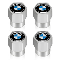XIGRALUCK tire valve cap with BMW metal cover adds stylish protection.