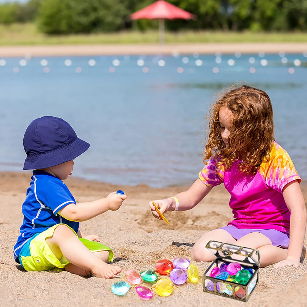 XIJUAN diving gem underwater play scene with children