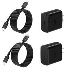 Ximytec Type-C charger 2-pack front view for rapid charging across devices.