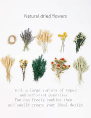 Xin's Convey gold bulbs dried blooms for luxurious wedding decor.