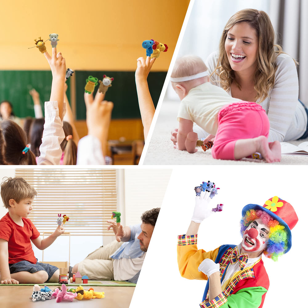 XIPEGPA tiny puppets serve as charming story props at home or school.