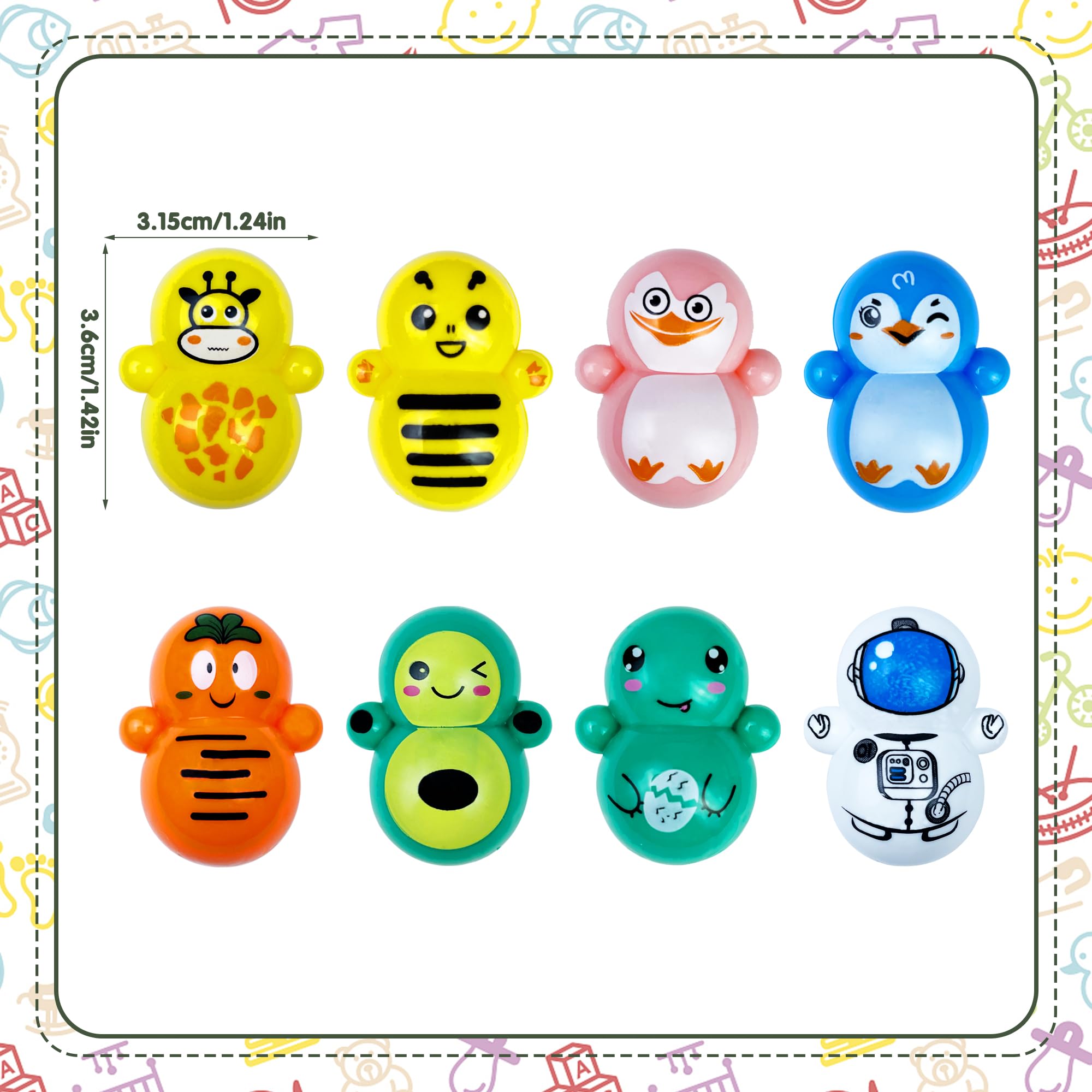 XIPEGPA mini tumbler bees for loot bags and party decor.