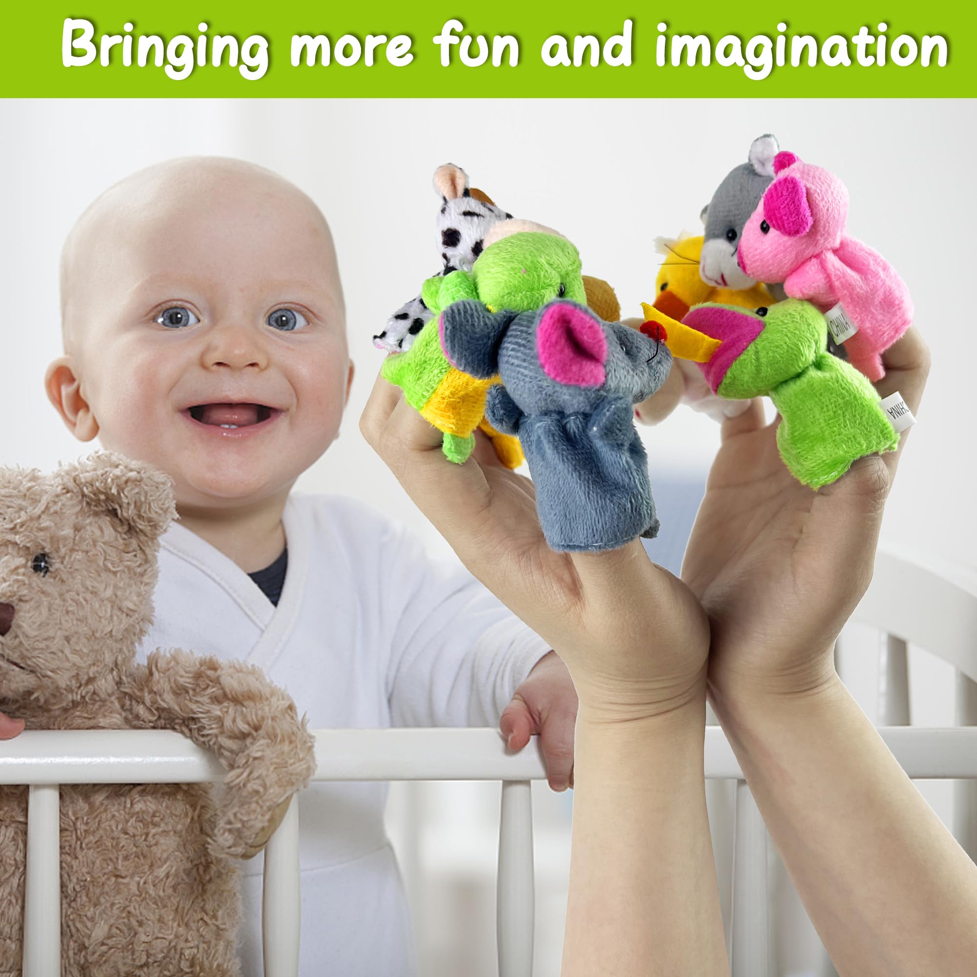 XIPEGPA party gift finger puppets add festive props for celebrations and games.