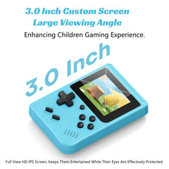 Xiskt mini retro handheld console rechargeable battery for uninterrupted travel gaming