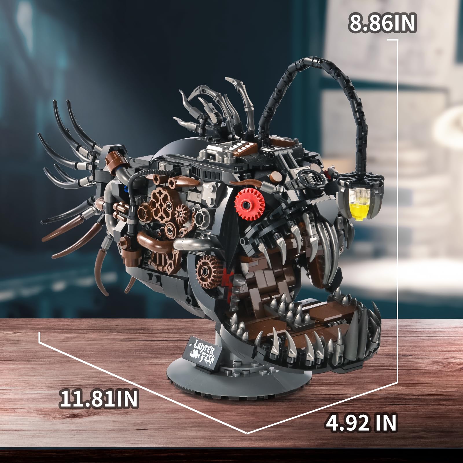 XITALAXU ocean animal collection on a desk-ready display