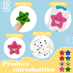 Eight colors foil stars for planners and notebooks by XITDW